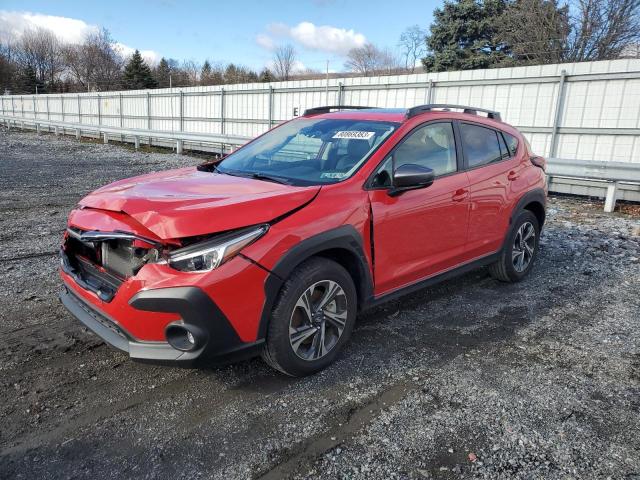 Image 1 of 2024 SUBARU CROSSTREK PREMIUM 2024 with VIN JF2GUADC3R8207740