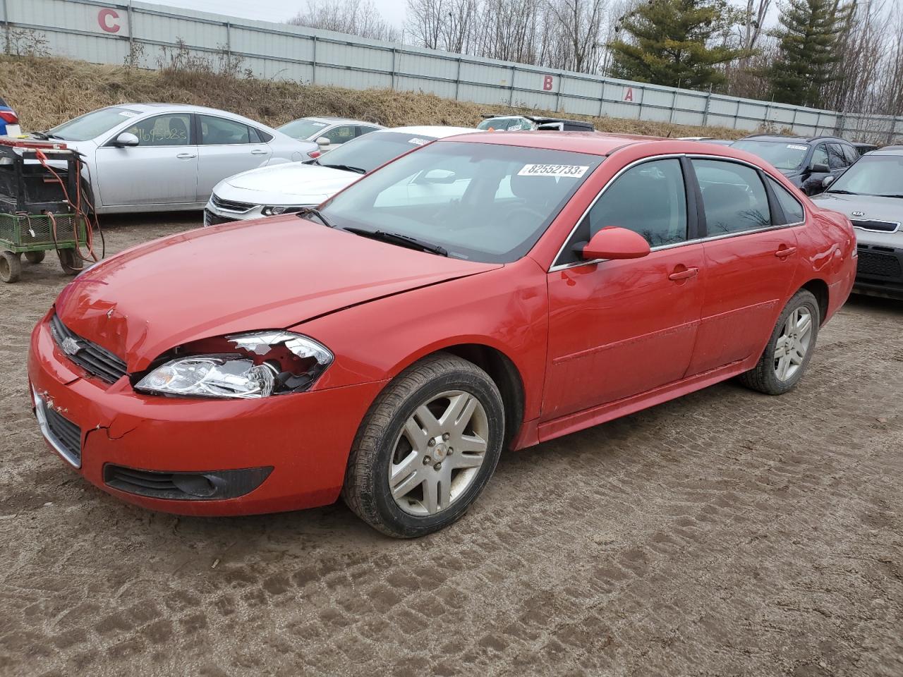 Image 1 of 2011 CHEVROLET IMPALA LT 2011 with VIN 2G1WB5EK6B1333816
