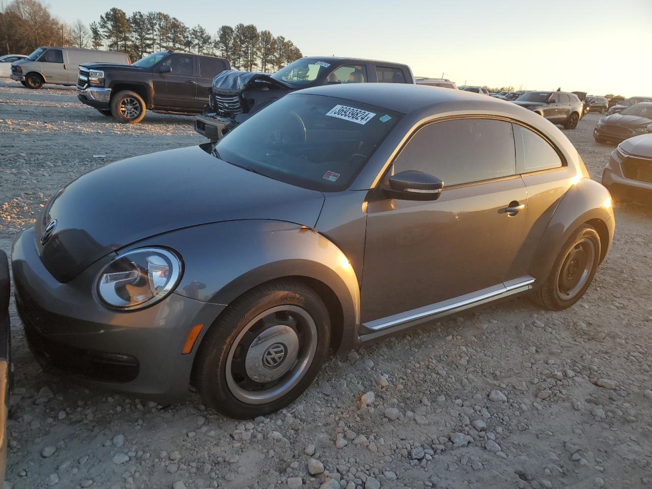 Image 1 of 2012 VOLKSWAGEN BEETLE  2012 with VIN 3VWHX7AT0CM618174