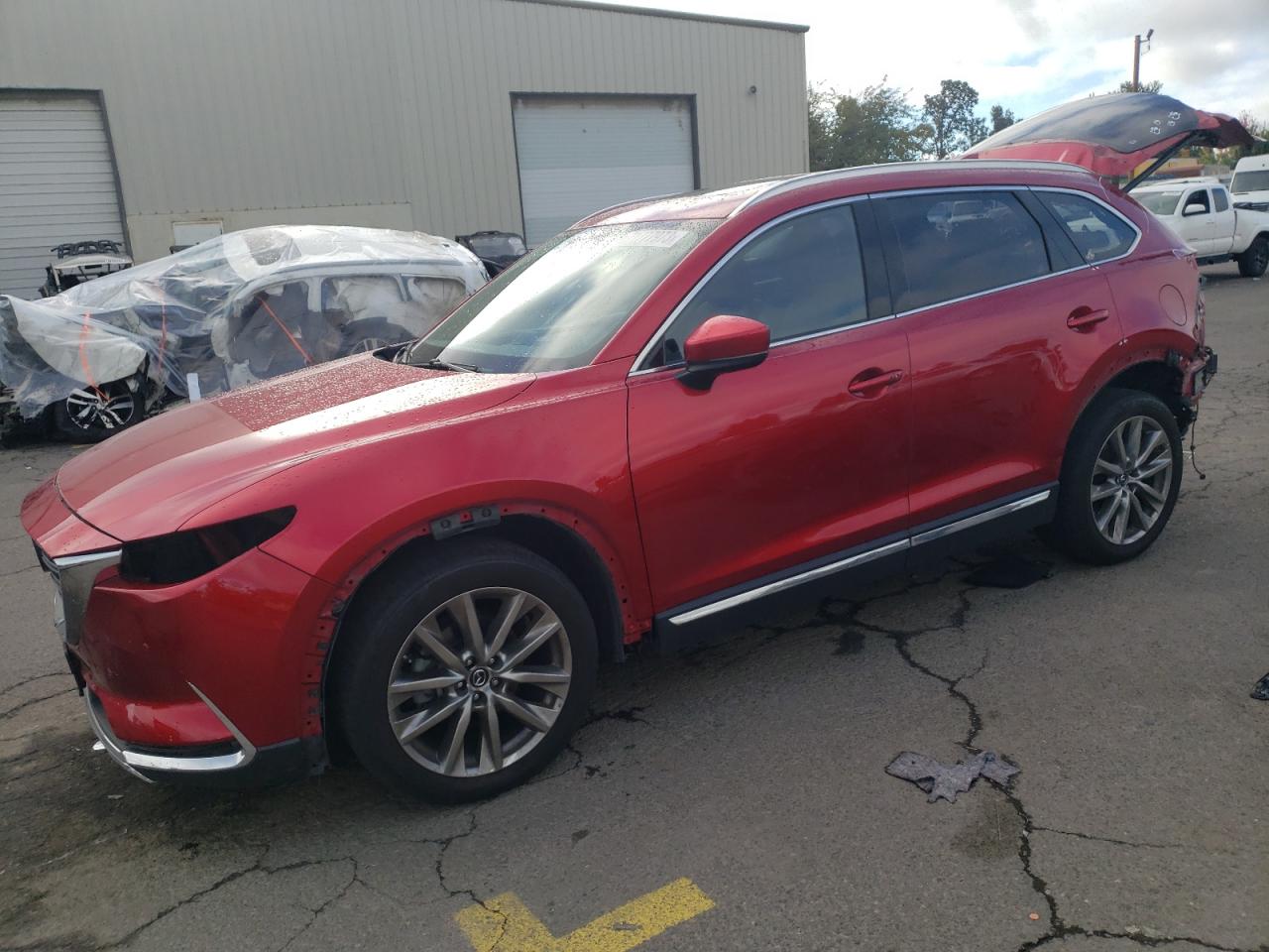 Image 1 of 2018 MAZDA CX-9 GRAND TOURING 2018 with VIN JM3TCBDY8J0201637