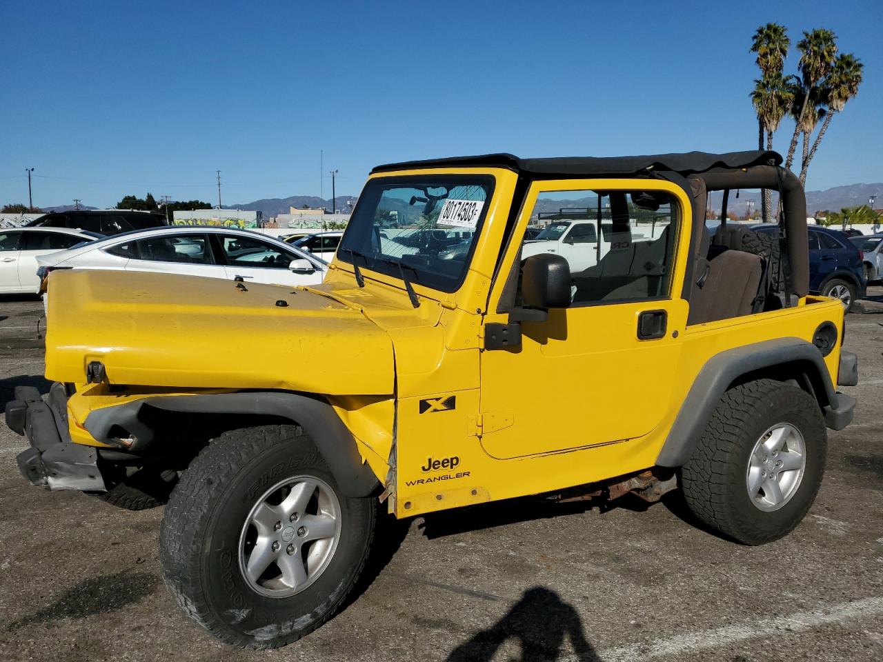Изображение 2004 JEEP WRANGLER X 2004