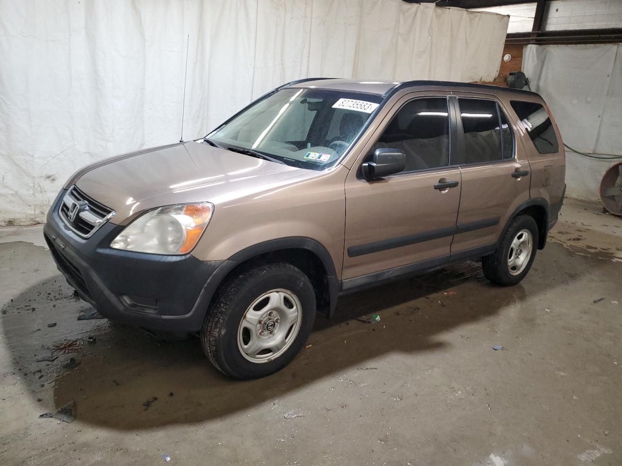 Image 1 of 2003 HONDA CR-V LX 2003 with VIN JHLRD68463C002489