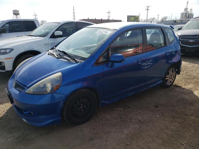 Image 1 of 2008 HONDA FIT SPORT 2008 with VIN JHMGD38608S009003