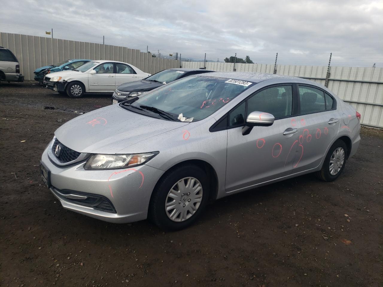 2014 HONDA CIVIC LX 2014 image
