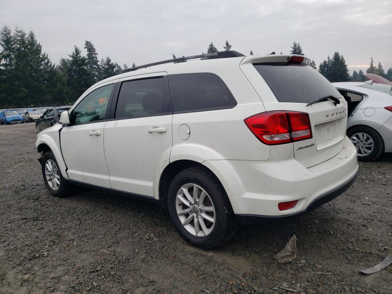 Image 2 of 2017 DODGE JOURNEY SXT 2017 with VIN 3C4PDCBB7HT622788