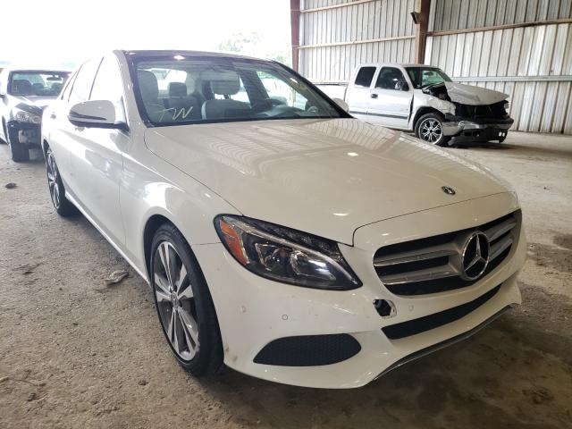Image 1 of 2018 MERCEDES-BENZ C 300 2018 with VIN WDDWF4JB3JR402775