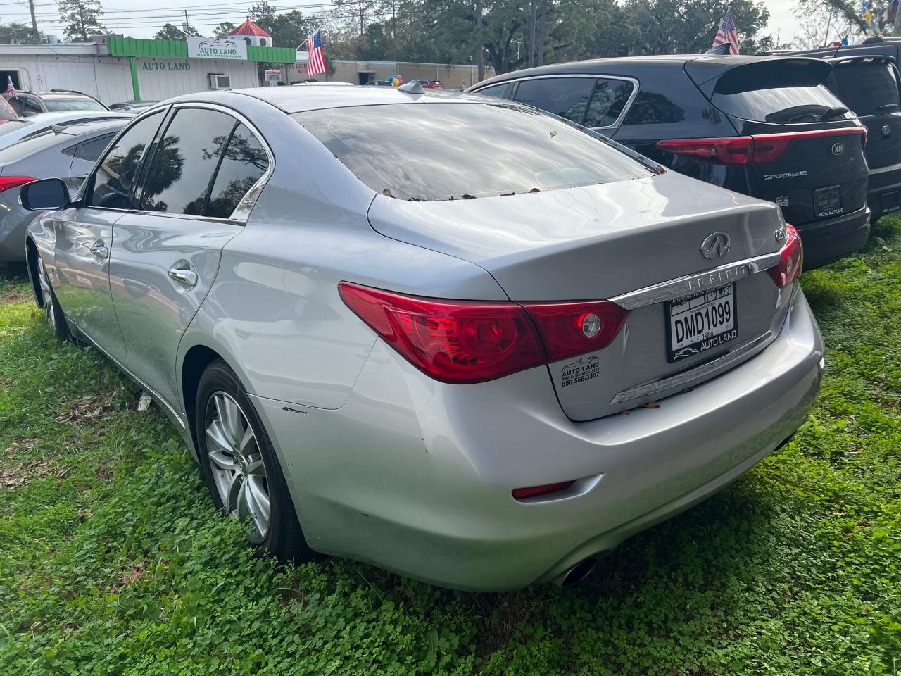 Image 3 of 2015 INFINITI Q50 BASE 2015 with VIN JN1BV7AP7FM353421