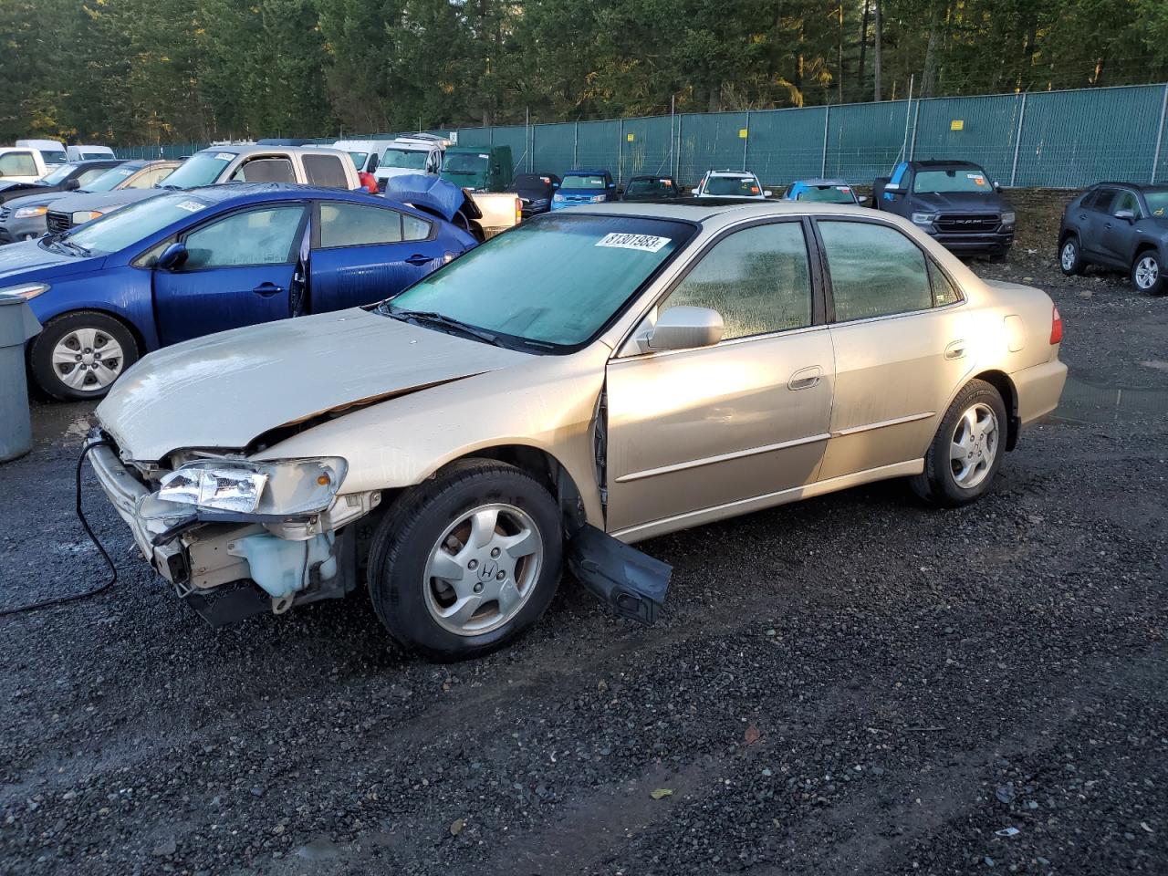 Image 1 of 2000 HONDA ACCORD EX 2000 with VIN JHMCG5658YC042904