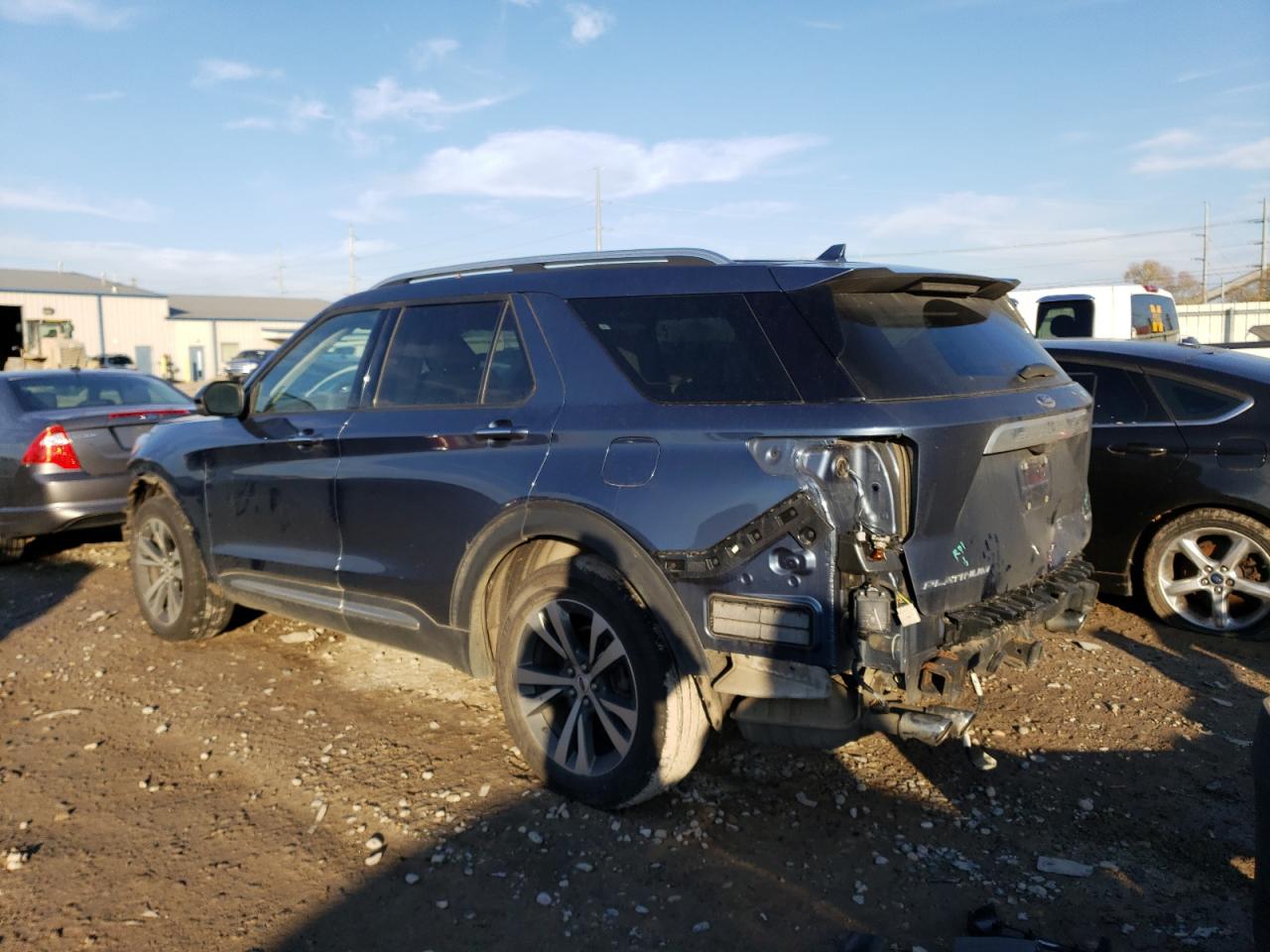 Image 2 of 2020 FORD EXPLORER PLATINUM 2020 with VIN 1FM5K8HCXLGA90519