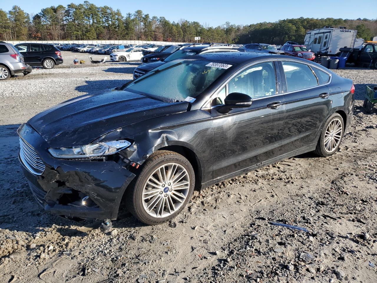 Image 1 of 2014 FORD FUSION SE 2014 with VIN 3FA6P0HD8ER125791