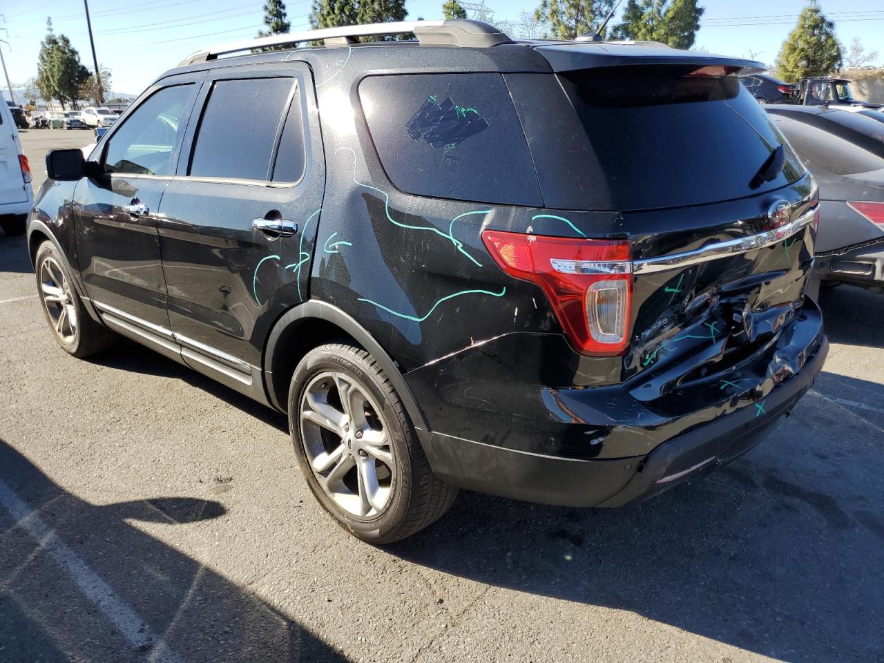 Image 2 of 2012 FORD EXPLORER LIMITED 2012 with VIN 1FMHK7F96CGB02499