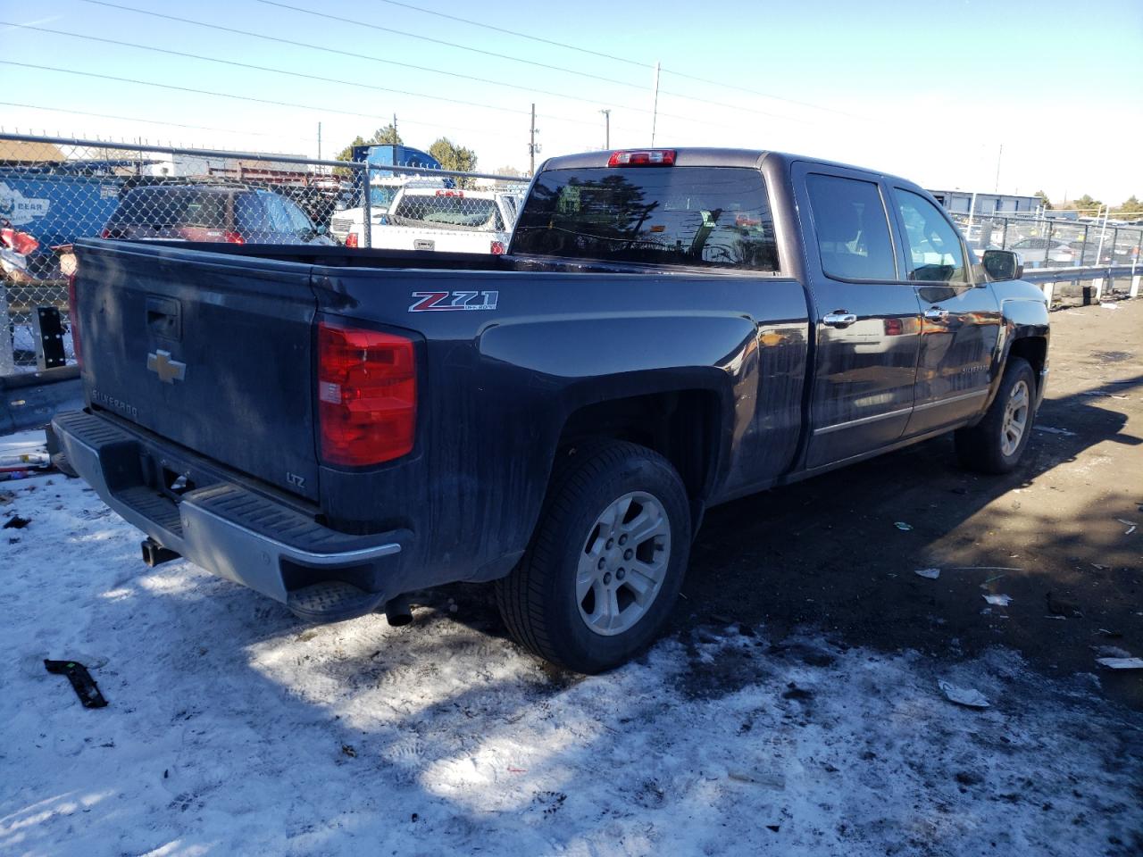 Image 3 of 2014 CHEVROLET SILVERADO K1500 LTZ 2014 with VIN 3GCUKSEC1EG327892