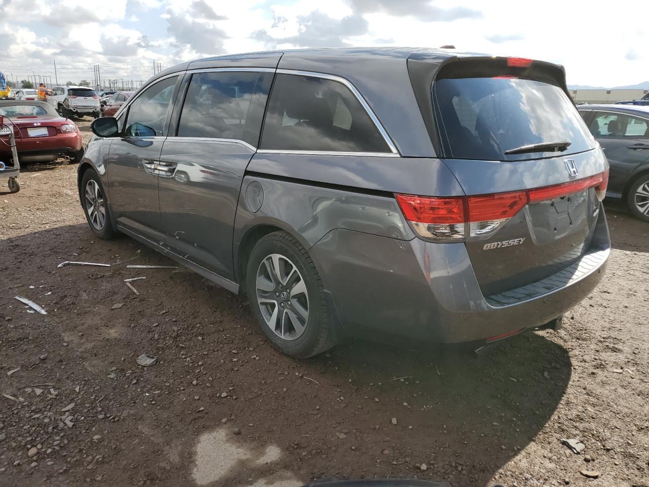 Image 2 of 2014 HONDA ODYSSEY TOURING 2014 with VIN 5FNRL5H91EB029319