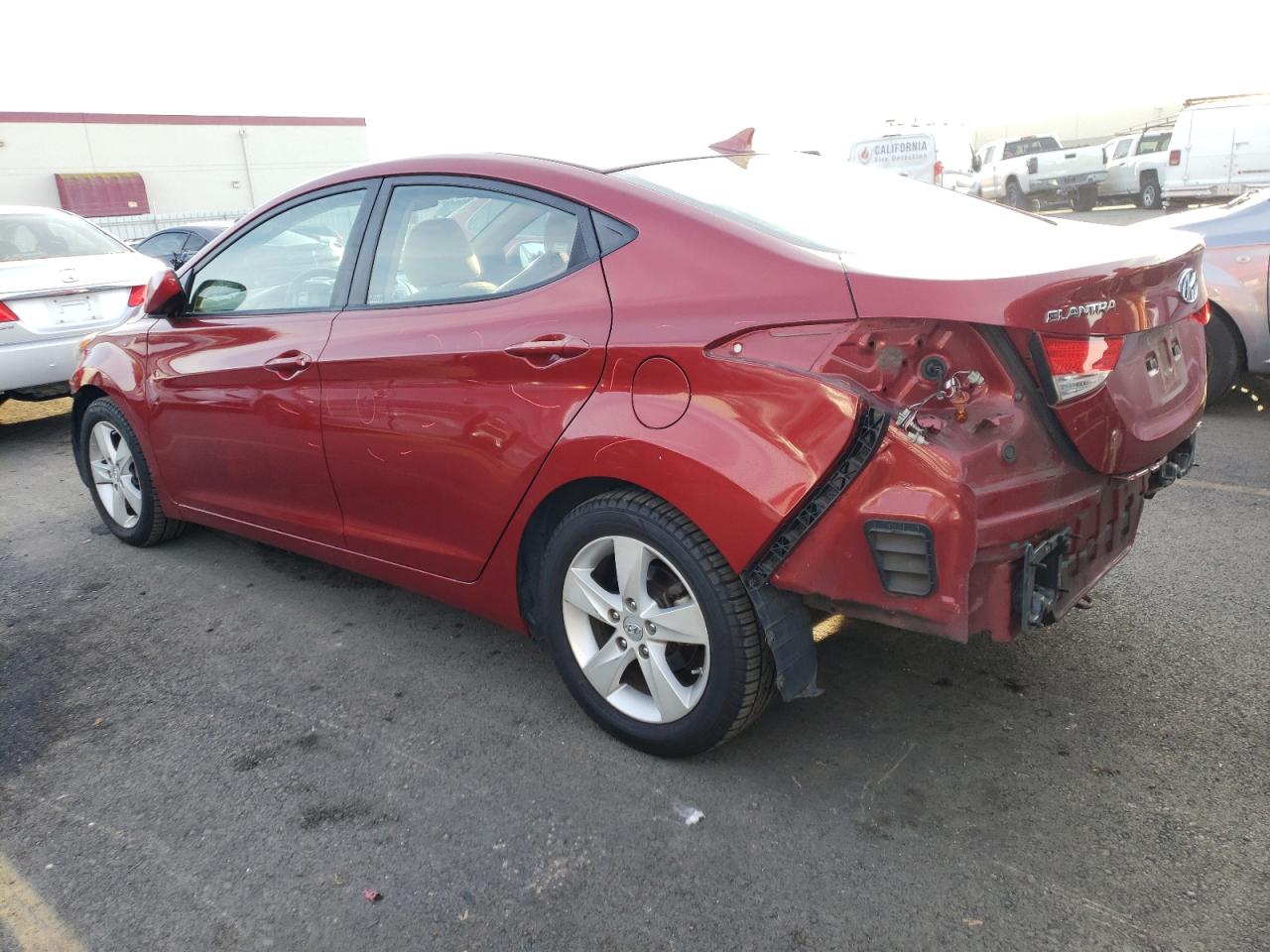 Image 2 of Hyundai Elantra Gls 2011 with VIN KMHDH4AE5BU135929