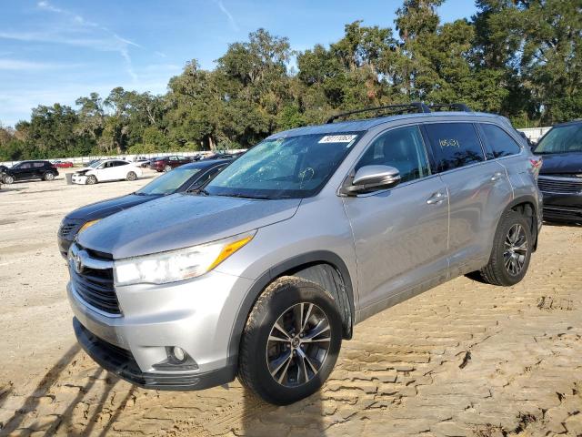 Obraz 1 z 2016 TOYOTA HIGHLANDER XLE 2016 z VIN 5TDJKRFHXGS348007