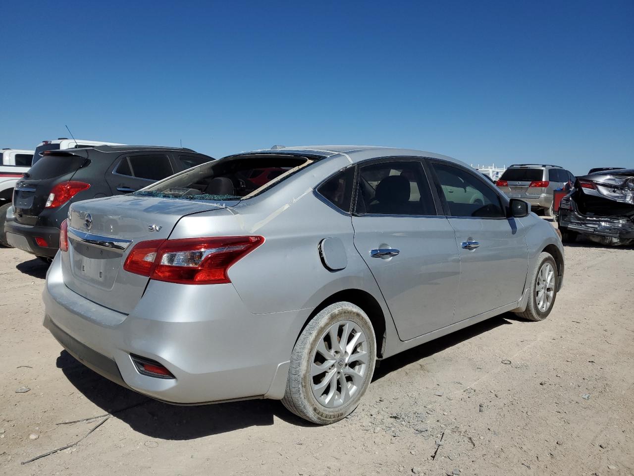 Image 3 of 2018 NISSAN SENTRA S 2018 with VIN 3N1AB7AP3JL623185