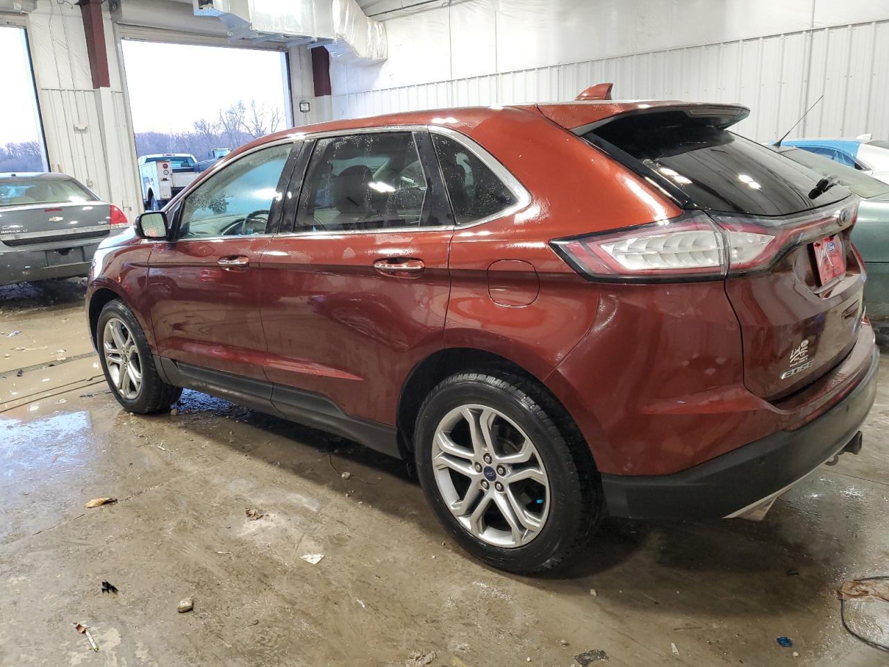 Изображение 2 2016 FORD EDGE TITANIUM 2016 с VIN 2FMPK4K84GBB48319