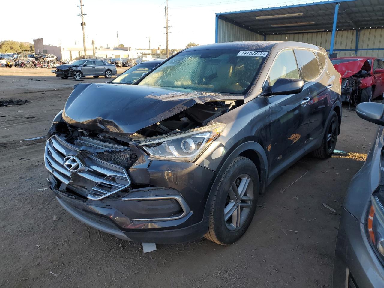 Изображение 1 2018 HYUNDAI SANTA FE SPORT  2018 с VIN 5XYZTDLB3JG544653