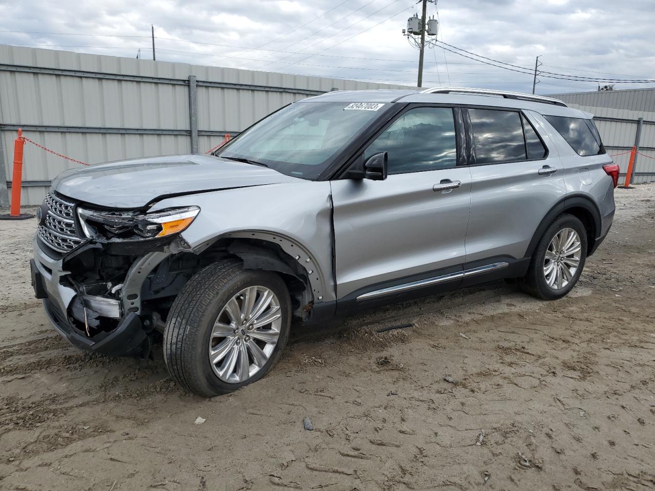 Image 1 of 2020 FORD EXPLORER LIMITED 2020 with VIN 1FMSK7FH8LGA77411