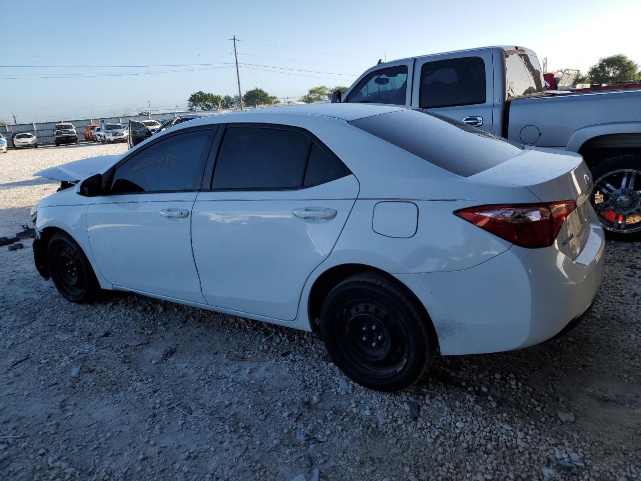 Image 2 of 2017 TOYOTA COROLLA L 2017 with VIN 5YFBURHE8HP698893