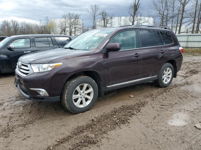 Image 1 of 2013 TOYOTA HIGHLANDER BASE 2013 with VIN 5TDBK3EH0DS211463