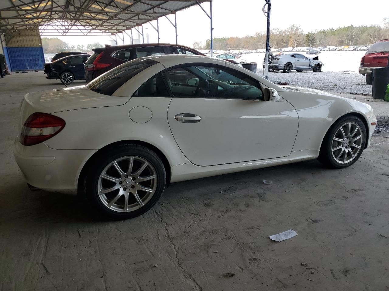 Image 3 of 2007 MERCEDES-BENZ SLK 350 2007 with VIN WDBWK56F37F138652