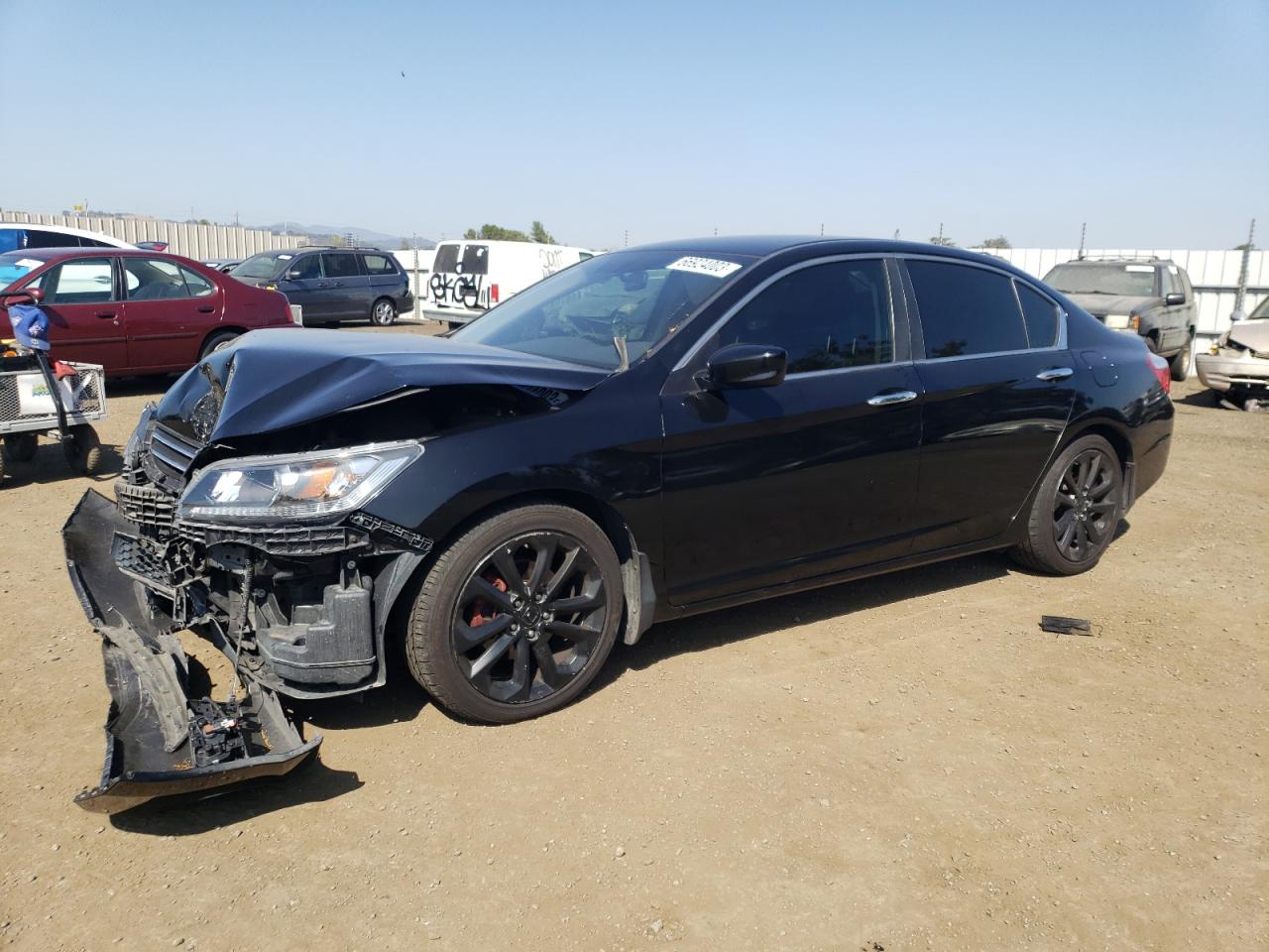 Image 1 of 2013 HONDA ACCORD SPORT 2013 with VIN 1HGCR2F55DA047494