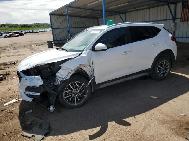 Image 1 of 2021 HYUNDAI TUCSON LIMITED 2021 with VIN KM8J33AL0MU310178