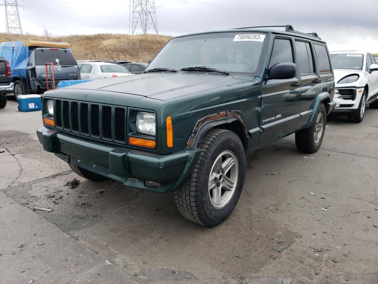 Image 1 of 2000 JEEP CHEROKEE CLASSIC 2000 with VIN 1J4FF58S7YL227928
