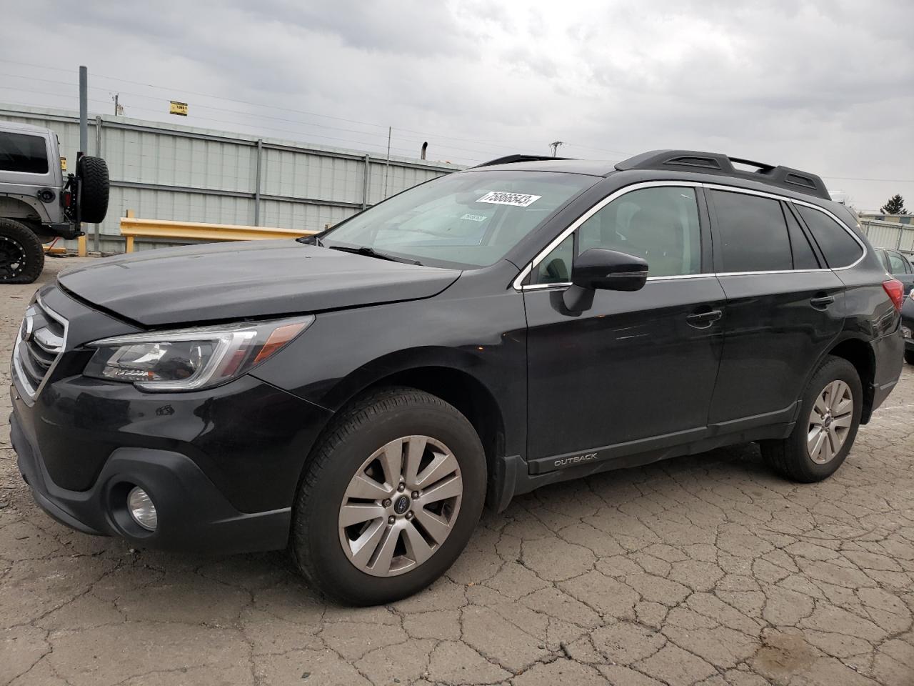 Image 1 of 2018 SUBARU OUTBACK 2.5I PREMIUM 2018 with VIN 4S4BSAFCXJ3266695