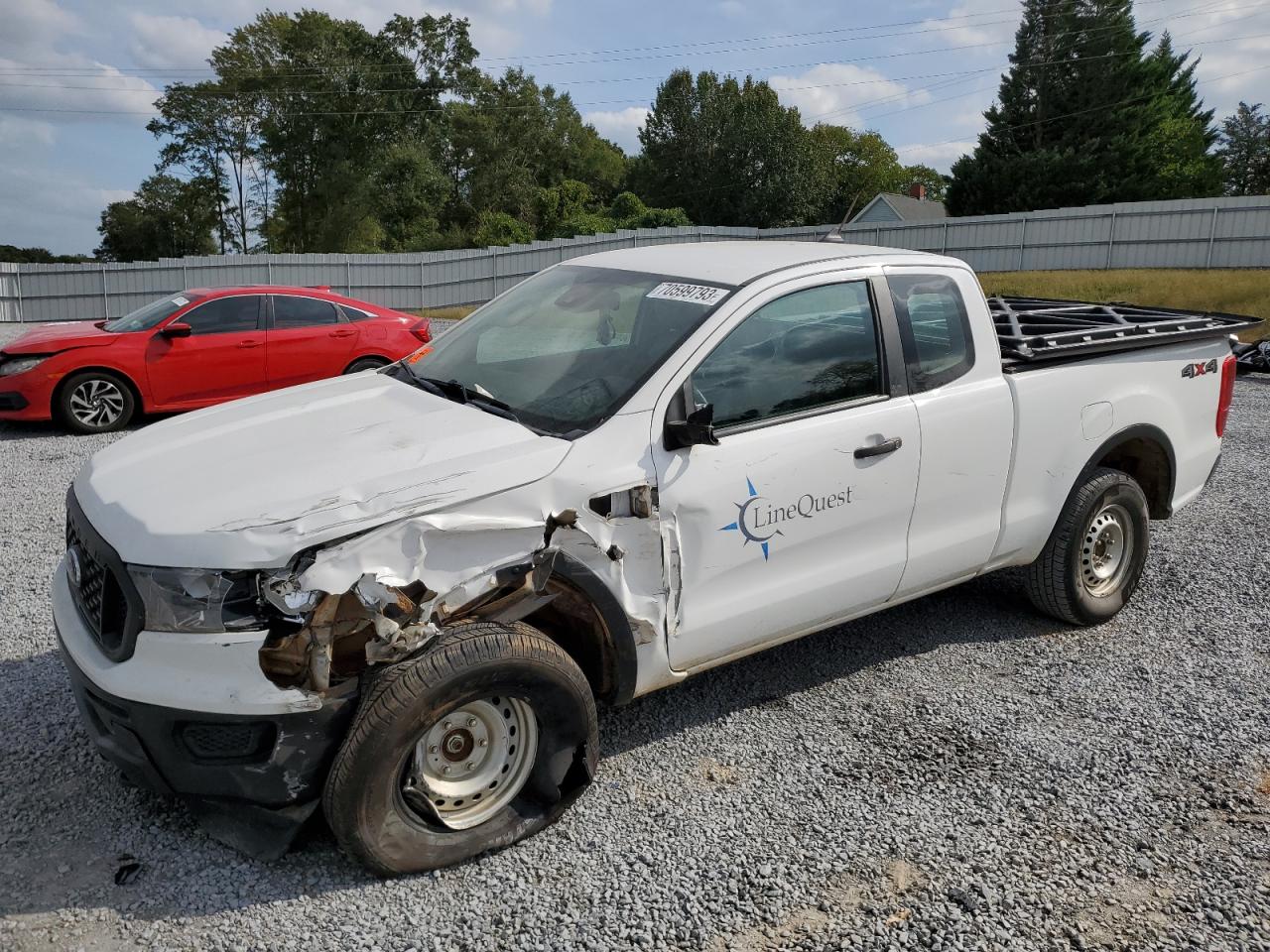Image 1 of 2020 FORD RANGER XL 2020 with VIN 1FTER1FH0LLA79784