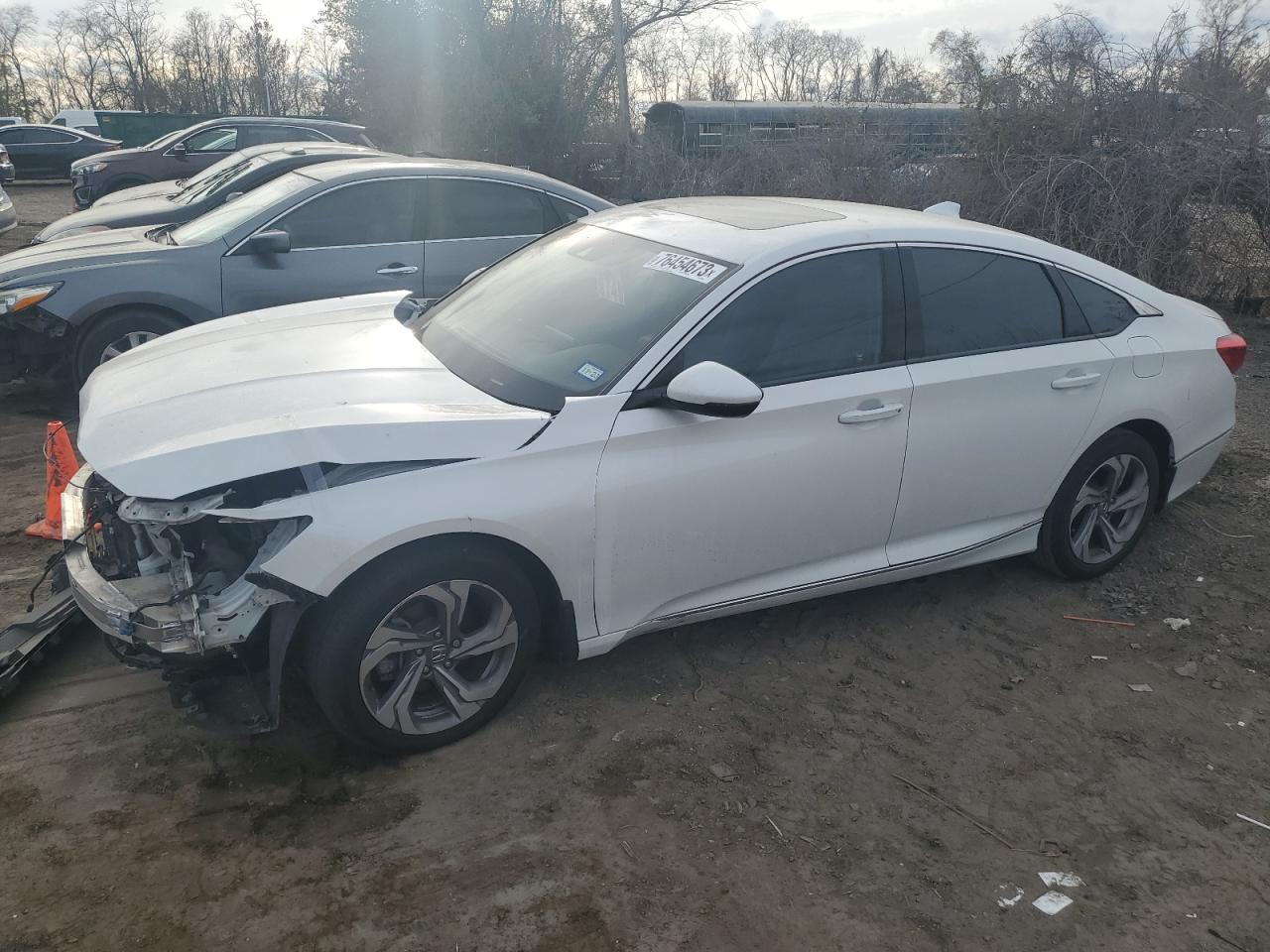 Изображение 1 2019 HONDA ACCORD EXL 2019 с VIN 1HGCV1F57KA105480