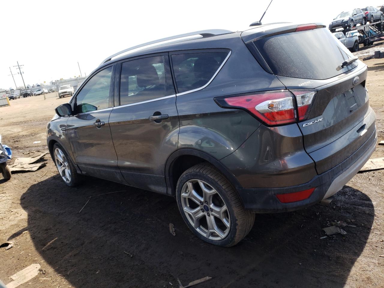 Image 2 of 2017 FORD ESCAPE TITANIUM 2017 with VIN 1FMCU9J94HUD07464