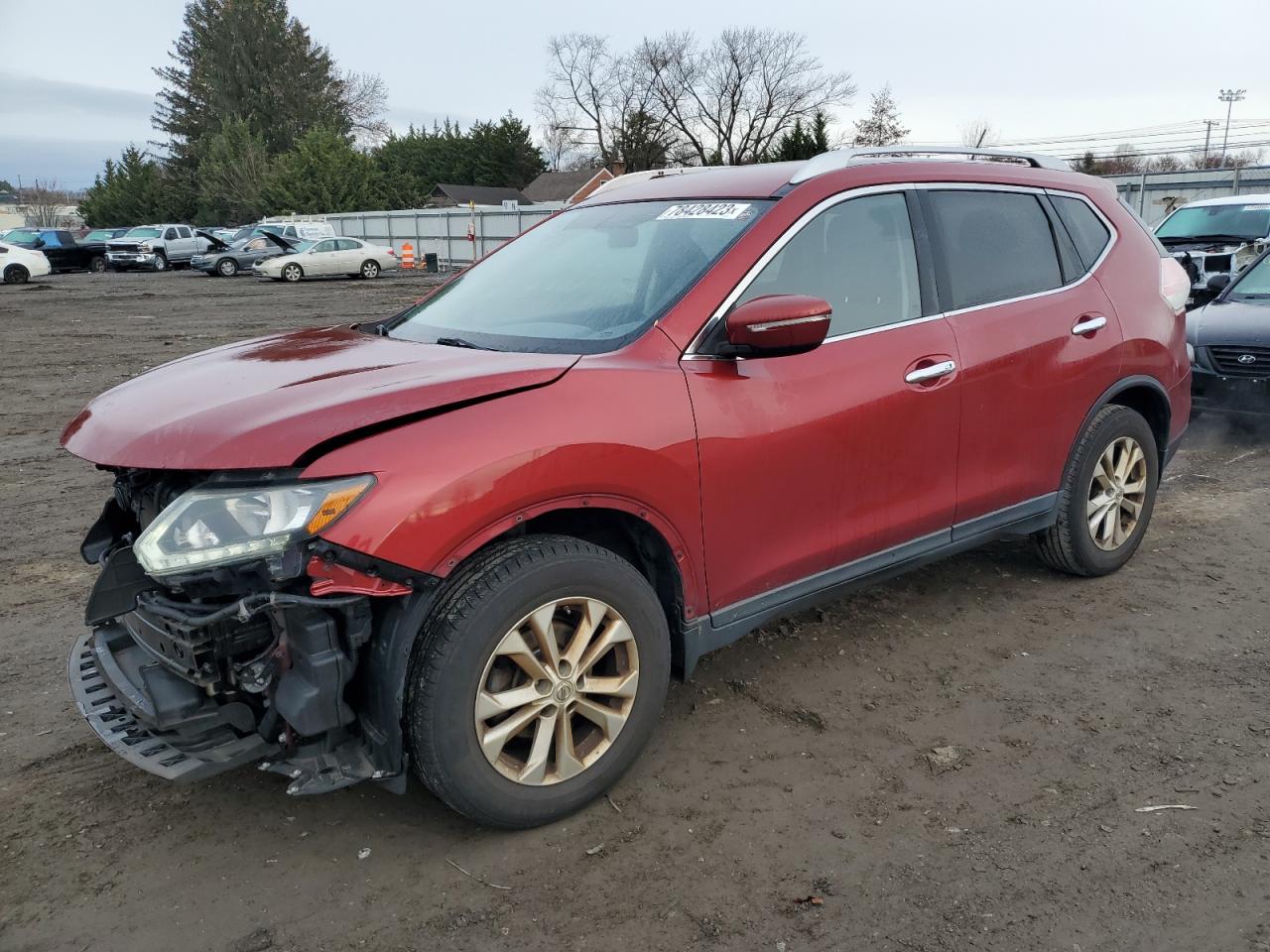 Image 1 of 2015 NISSAN ROGUE S 2015 with VIN KNMAT2MVXFP526259