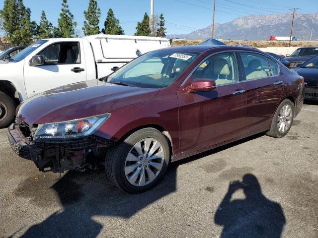 Image 1 of 2015 HONDA ACCORD EXL 2015 with VIN 1HGCR2F87FA027907
