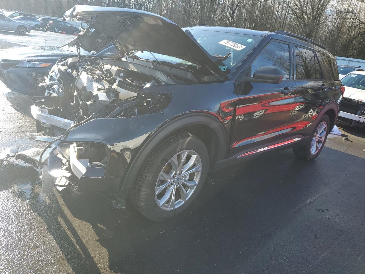 Obraz 1 z 2023 FORD EXPLORER XLT 2023 z VIN 1FMSK8DH5PGA22297