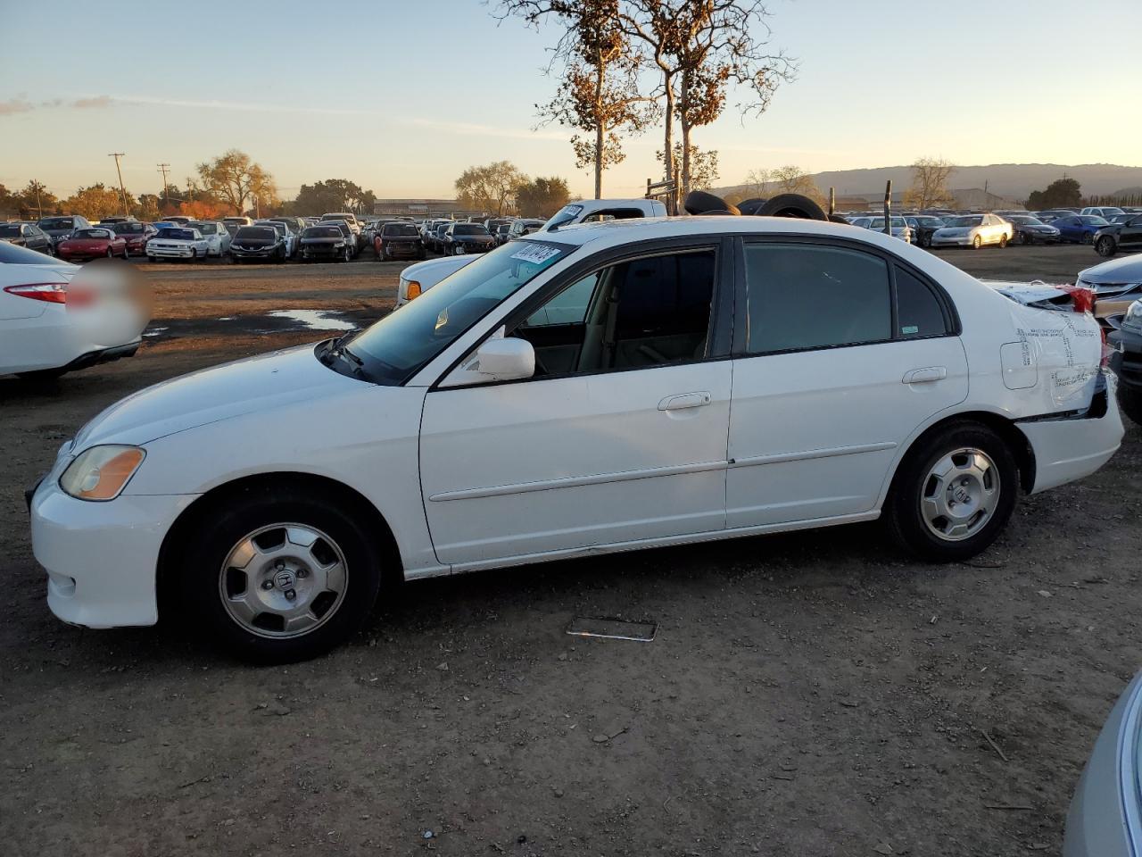 Image 1 of 2003 HONDA CIVIC HYBRID 2003 with VIN JHMES966X3S011160