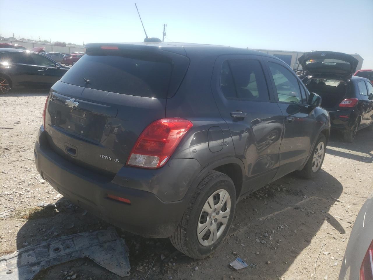 Изображение 3 2016 CHEVROLET TRAX LS 2016 с VIN 3GNCJKSB3GL218913