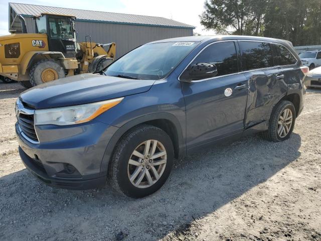 2014 TOYOTA HIGHLANDER LE 2014 image