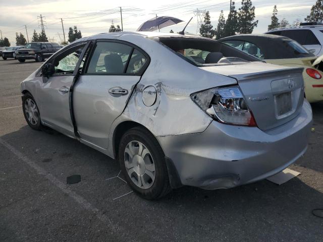 Image 2 of 2012 HONDA CIVIC HYBRID L 2012 with VIN JHMFB4F37CS010920