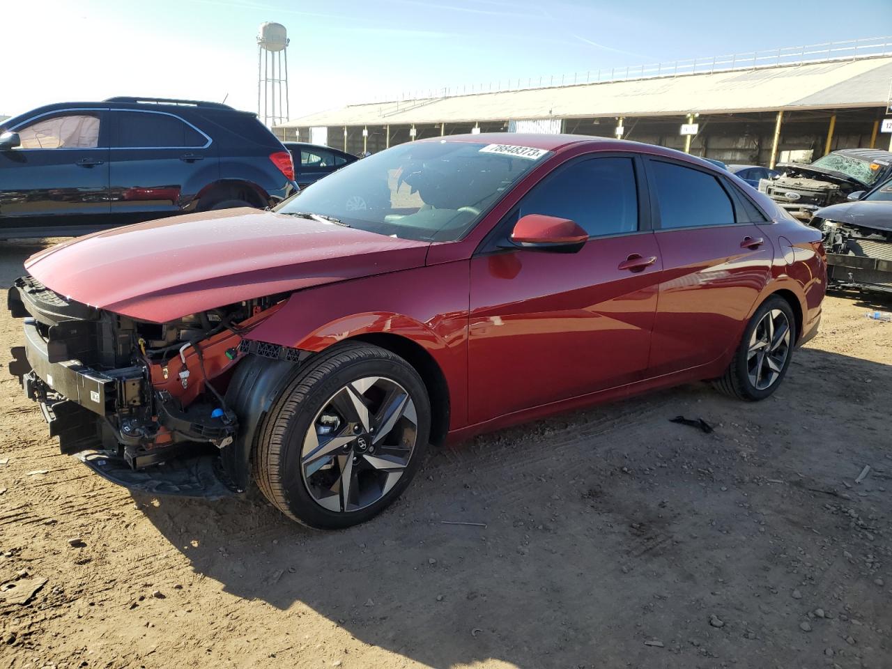 Image 1 of 2023 HYUNDAI ELANTRA SEL 2023 with VIN KMHLS4AG3PU625694