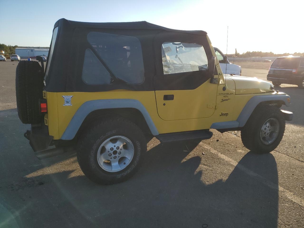 Изображение 3 2000 JEEP WRANGLER / TJ SPORT 2000 с VIN 1J4FA49SXYP787586