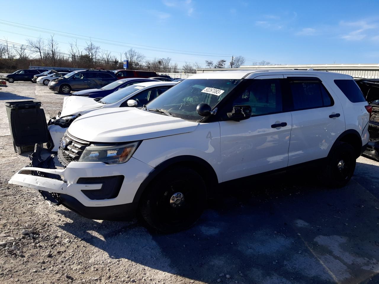Image 1 of 2016 FORD EXPLORER POLICE INTERCEPTOR 2016 with VIN 1FM5K8AR7GGA46966
