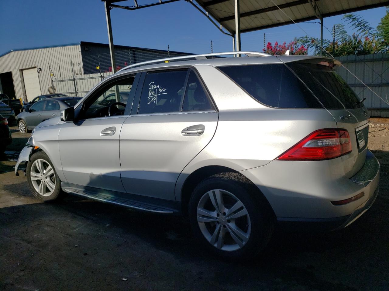 Image 2 of 2013 MERCEDES-BENZ ML 350 4MATIC 2013 with VIN 4JGDA5HBXDA123463