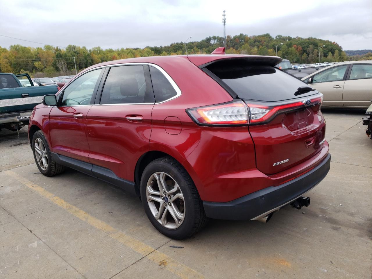 Obraz 2 z 2016 FORD EDGE TITANIUM 2016 z VIN 2FMPK4K96GBB23446