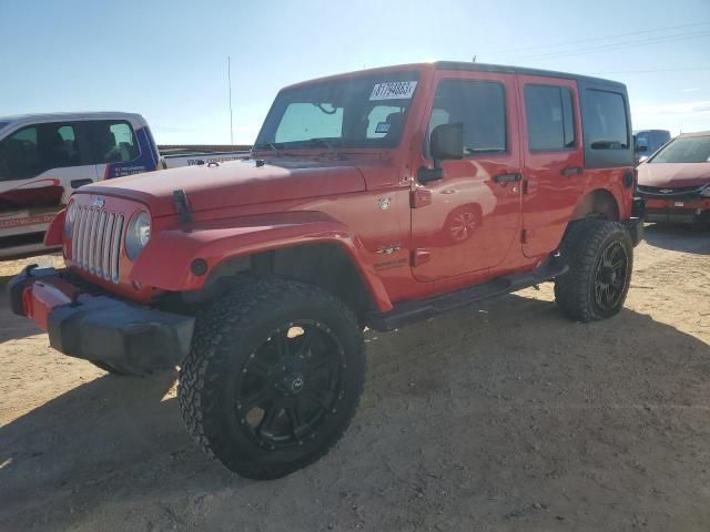 Image 1 of 2016 JEEP WRANGLER UNLIMITED SAHARA 2016 with VIN 1C4BJWEG3GL259198