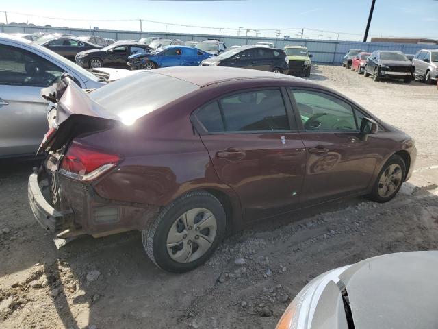 Изображение 3 2013 HONDA CIVIC LX 2013 с VIN 19XFB2F56DE039353