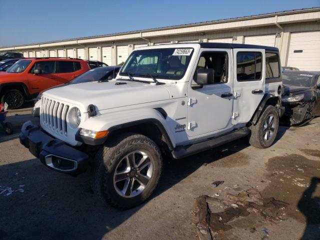 Image 1 of 2018 JEEP WRANGLER UNLIMITED SAHARA 2018 with VIN 1C4HJXEG4JW139450