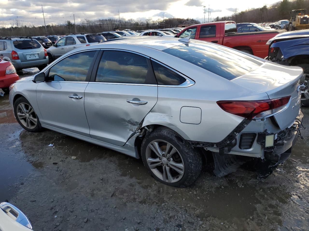 Изображение 2 2019 HYUNDAI SONATA LIMITED 2019 с VIN 5NPE34AF4KH733259