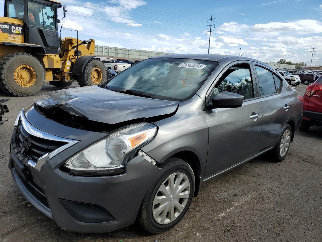 Image 1 of 2016 NISSAN VERSA S 2016 with VIN 3N1CN7AP9GL837770